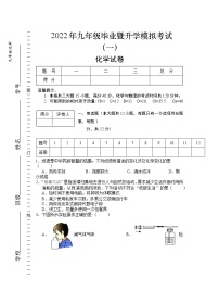 2022年安徽省芜湖市九年级毕业暨升学一模化学卷及答案（文字版）