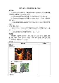 初中化学鲁教版 (五四制)八年级全册第一节 化学反应中的质量守恒教案