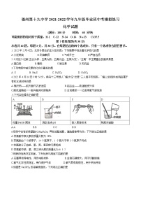 福建省福州市第十九中学中考模拟化学试题(word版含答案)