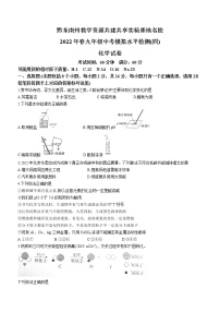 2022年贵州省黔东南州教学资源共建共享实验基地名校中考模拟化学试题（四）(word版无答案)