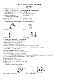 2022年陕西省西安市雁塔区第七次中考模拟化学试题（无答案）