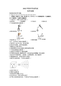 2022年黑龙江省齐齐哈尔市龙江县中考最后一模化学试题（含答案）