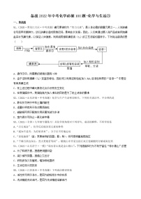 备战2022年中考化学必刷100题-化学与生活
