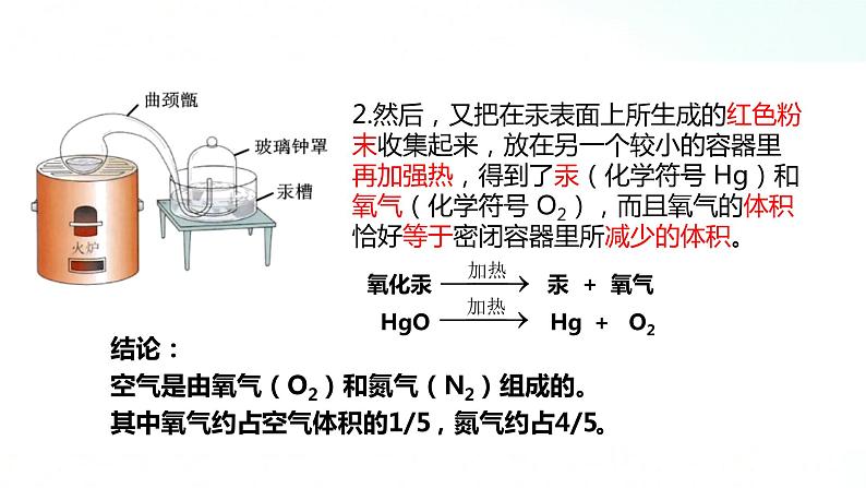 人教版九年级化学 2.1 空气课件第7页