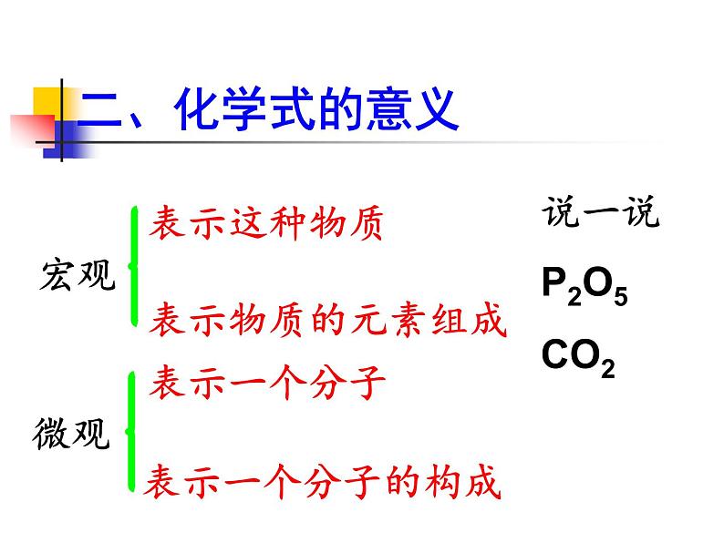 人教版九年级化学 4.4 化学式与化合价课件05