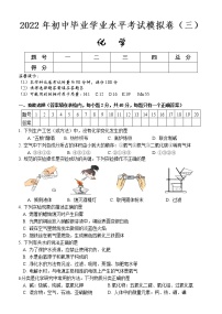 湖南省怀化市新晃侗族自治县2022年初中毕业学业水平考试模拟（三）化学试题(word版含答案)