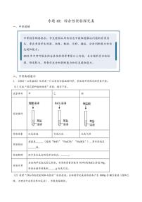 2022年中考化学压轴题专练10：综合性实验探究类（学生版+解析版）