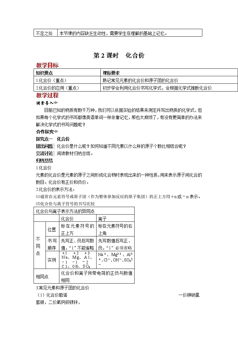 课题4 化学式与化合价第3页