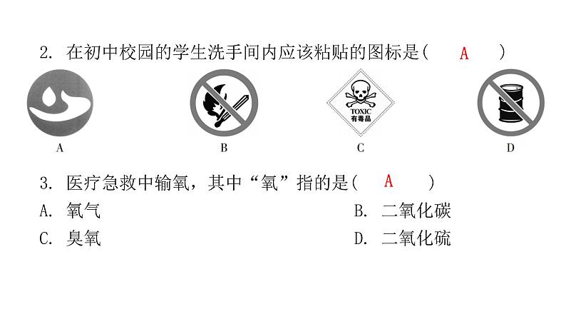 2022年广东省东莞市初中学业水平考试化学模拟卷课件（四）（含答案）第3页