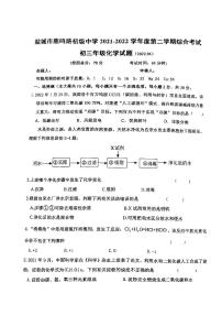 江苏省盐城市初级中学中校区2021-2022学年九年级下学期三模考试化学试题（PDF版含答案）