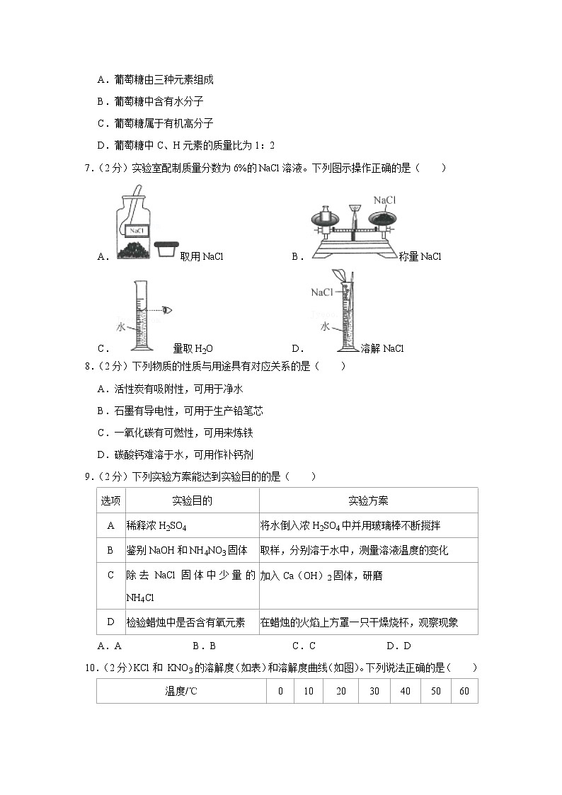 2022年江苏省连云港市中考化学试卷解析版02