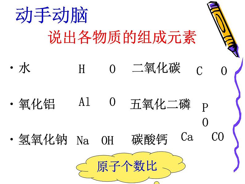 沪教版九年级上册化学  3.3 物质的组成 课件  第5页