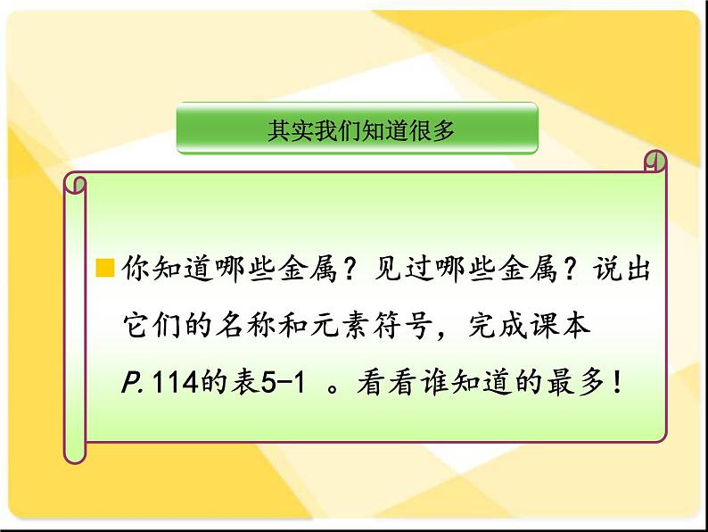 沪教版九年级上册化学  5.1 金属的性质和利用 课件  第8页