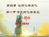 沪教版九上化学 4.1 常见的化学反应--燃烧 课件(21张PPT)