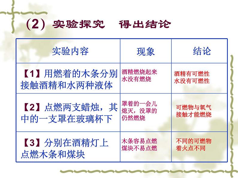 沪教版九上化学 4.1 常见的化学反应--燃烧 课件(21张PPT)第8页