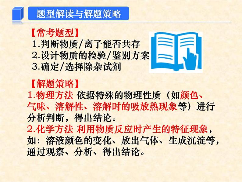 专题15 物质的共存、检验、鉴别和除杂第2页