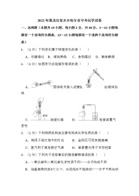 2022年黑龙江省齐齐哈尔市中考化学试卷解析版