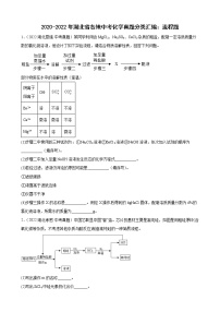 2020至2022年湖北省各地中考化学真题分类汇编流程题