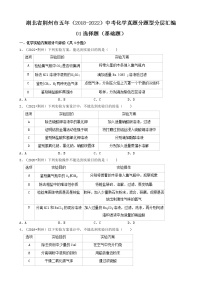 01选择题（基础题）-湖北省荆州市五年（2018-2022）中考化学真题分题型分层汇编（共30题）