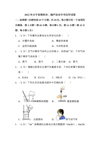 2022年辽宁省铁岭市、葫芦岛市中考化学试卷解析版