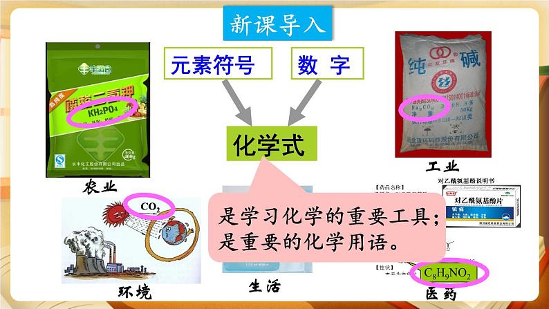 科粤版化学九上 3.4 物质组成的表示式 课件PPT+教案02