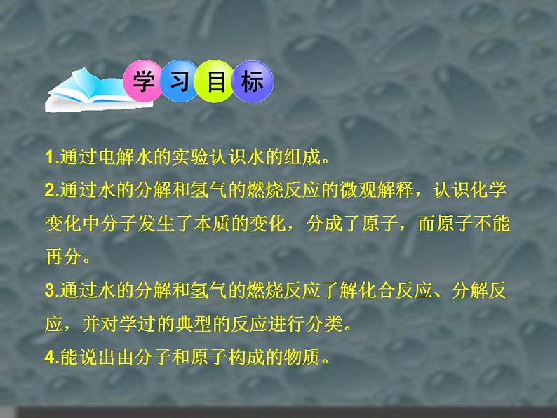 鲁教版化学九年级上册 2.2.1 水分子的变化 课件第3页