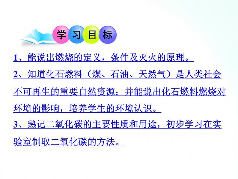 鲁教版化学九年级上册 第六单元 燃烧与燃料 复习课 课件第2页