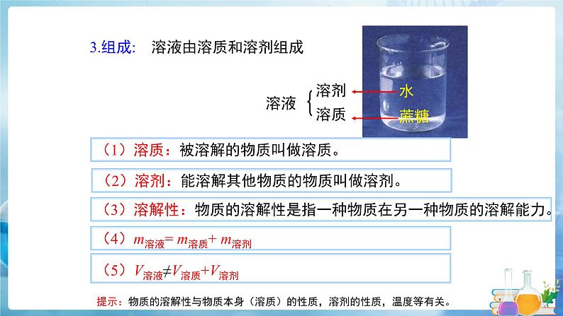 沪教上海版化学九上 3.2.1溶液和溶解度 课件PPT第7页