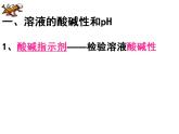 3.3+溶液的酸碱性+课件-2022-2023学年九年级化学沪教版（上海）第一学期