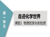 1.1物质的变化和性质课件    九年级化学人教版上册