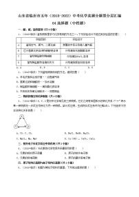 山东省临沂市五年（2018-2022）中考化学真题分题型分层汇编-04选择题（中档题）