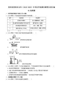 贵州省贵阳市五年（2018-2022）中考化学真题分题型分层汇编-01选择题