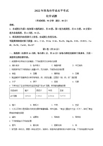 2022年山东省青岛市中考化学真题(word版含答案)