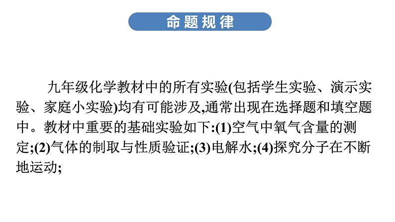 中考化学复习专题二 教材基础小实验改进与创新课件第3页