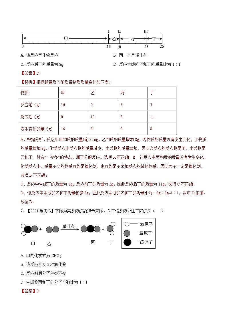 第五单元 化学方程式（真题卷）-2022-2023学年九年级化学上册阶段检测（人教版）（解析版）第3页