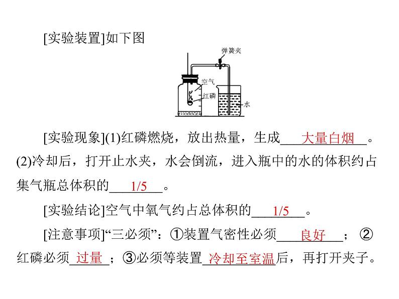 初中化学九上第二单元 课题1 空气每课习题课件第5页