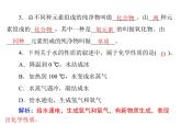 初中化学九上第四单元 课题3 水的组成每课习题课件