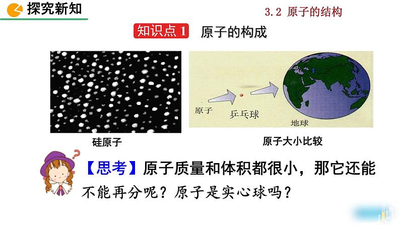 初中化学九上课题2 原子的结构精美课件04