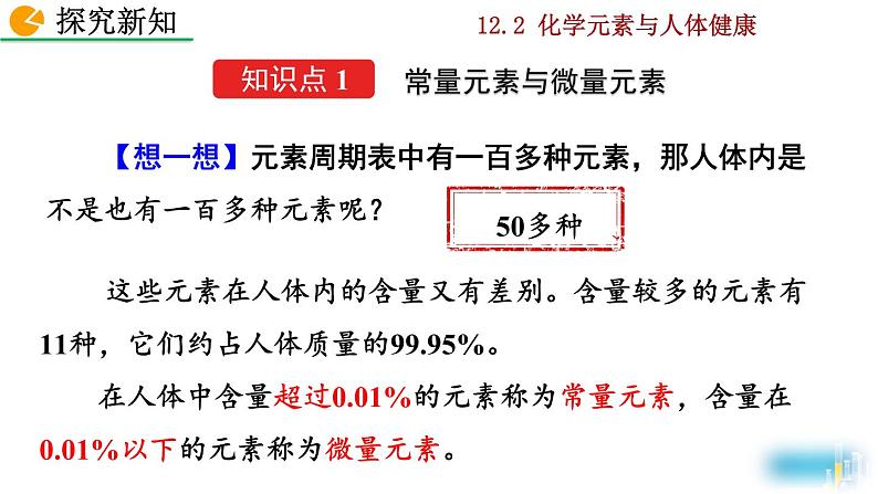 化学九年级下第12单元课题2 化学元素与人体健康教学课件04