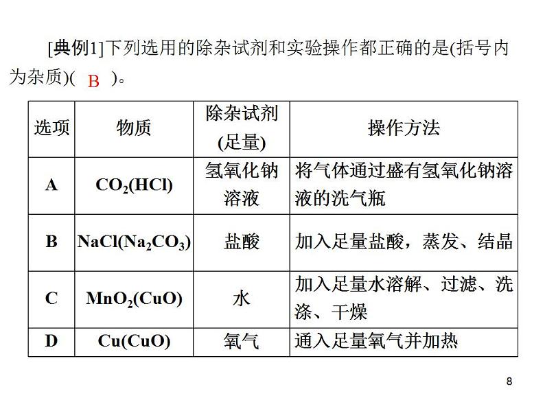 化学九年级下第十一单元 课题1 第2课时 碳酸钠、碳酸氢钠和碳酸钙每课习题课件第8页