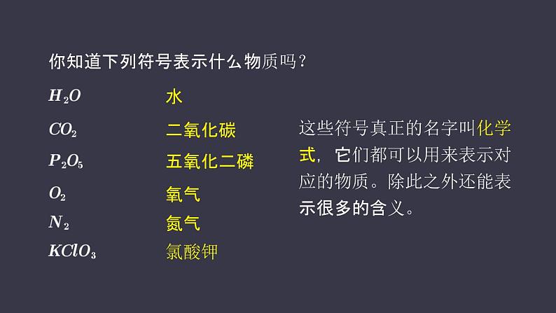 人教版化学九年级上册《化学式与化合价》课件第4页