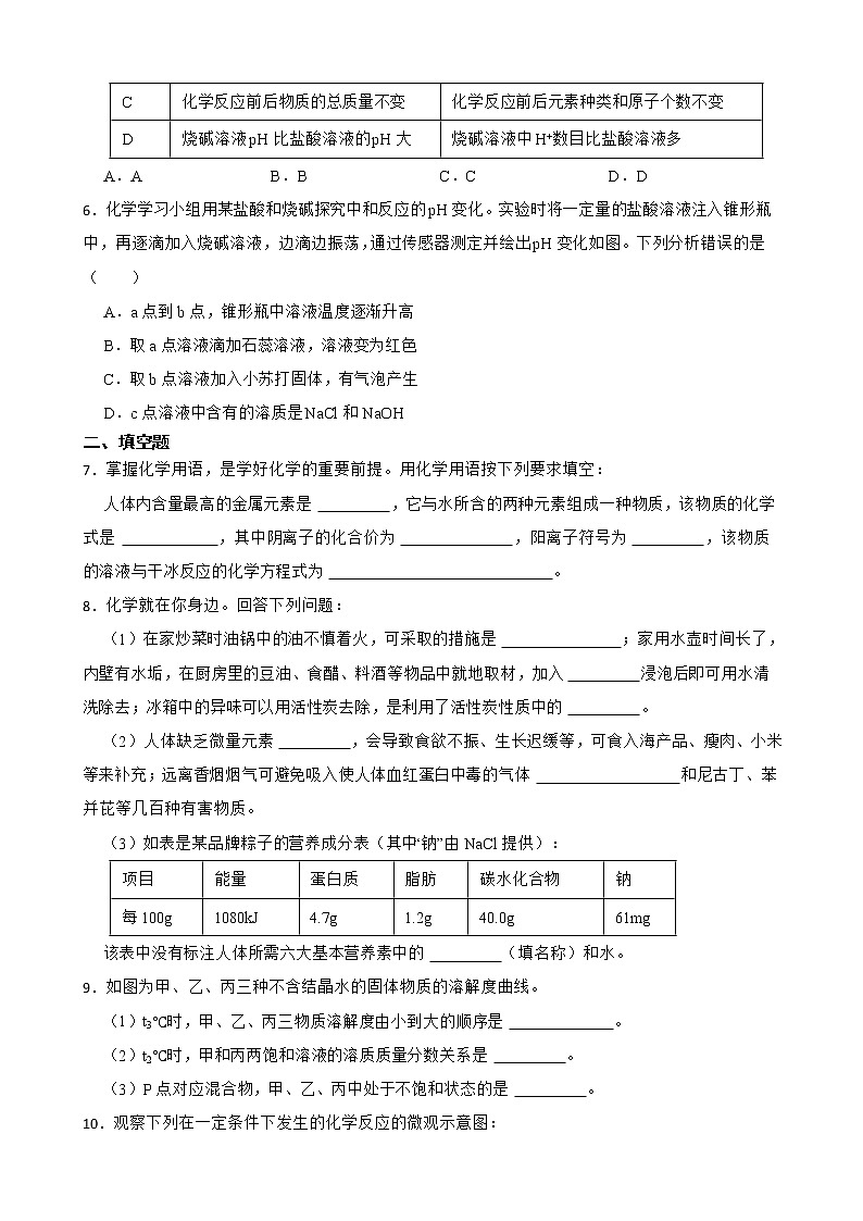贵州省黔西南州2022年中考化学真题及答案02