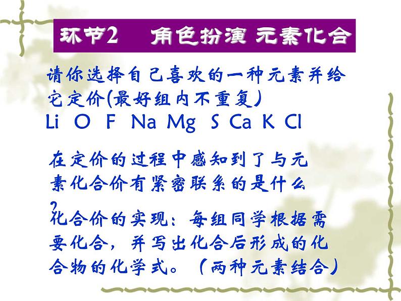 京改版九年级上册化学  5.3 化合价 课件06