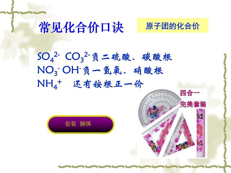 京改版九年级上册化学  5.3 化合价 课件08