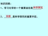 鲁教版九年级上册化学  1.3 到实验室去：化学实验基本技能训练（一） 课件