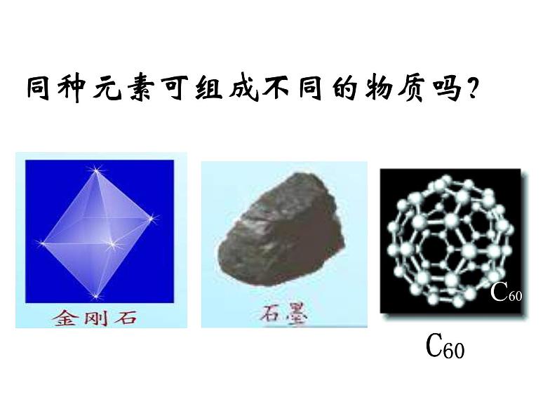 人教版九年级上册化学  6.1 金刚石、石墨和C60 课件02