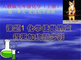 人教版九年级上册化学  绪言 化学使世界变得更加绚丽多彩 课件