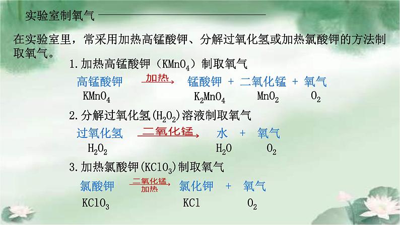 2.3制取氧气课件九年级化学人教版上册第6页