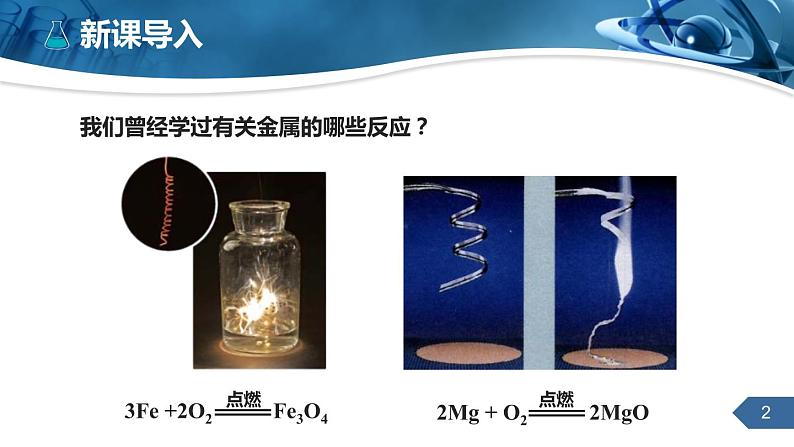 人教版化学九下第八单元课题2金属的化学性质课件课时1第2页