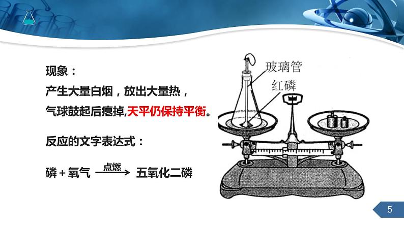 人教版化学九上第五单元课题1质量守恒定律课件课时1（24张PPT）第5页